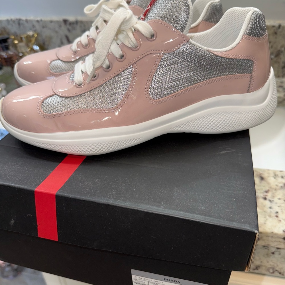 Prada America’s cup biker sneaker - Picture 2 of 8